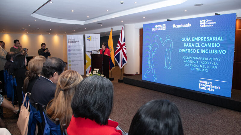 En Ecuador lanzan Guía empresarial contra la violencia de género en el puesto de trabajo