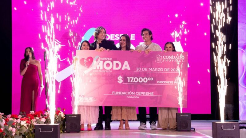 Moda con el Corazón, un desfile para prevenir el cáncer en la mujer