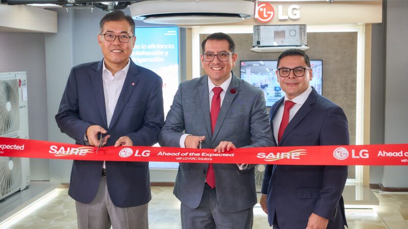 LG Electronics y SAIRE inauguran nuevo showroom en Ecuador