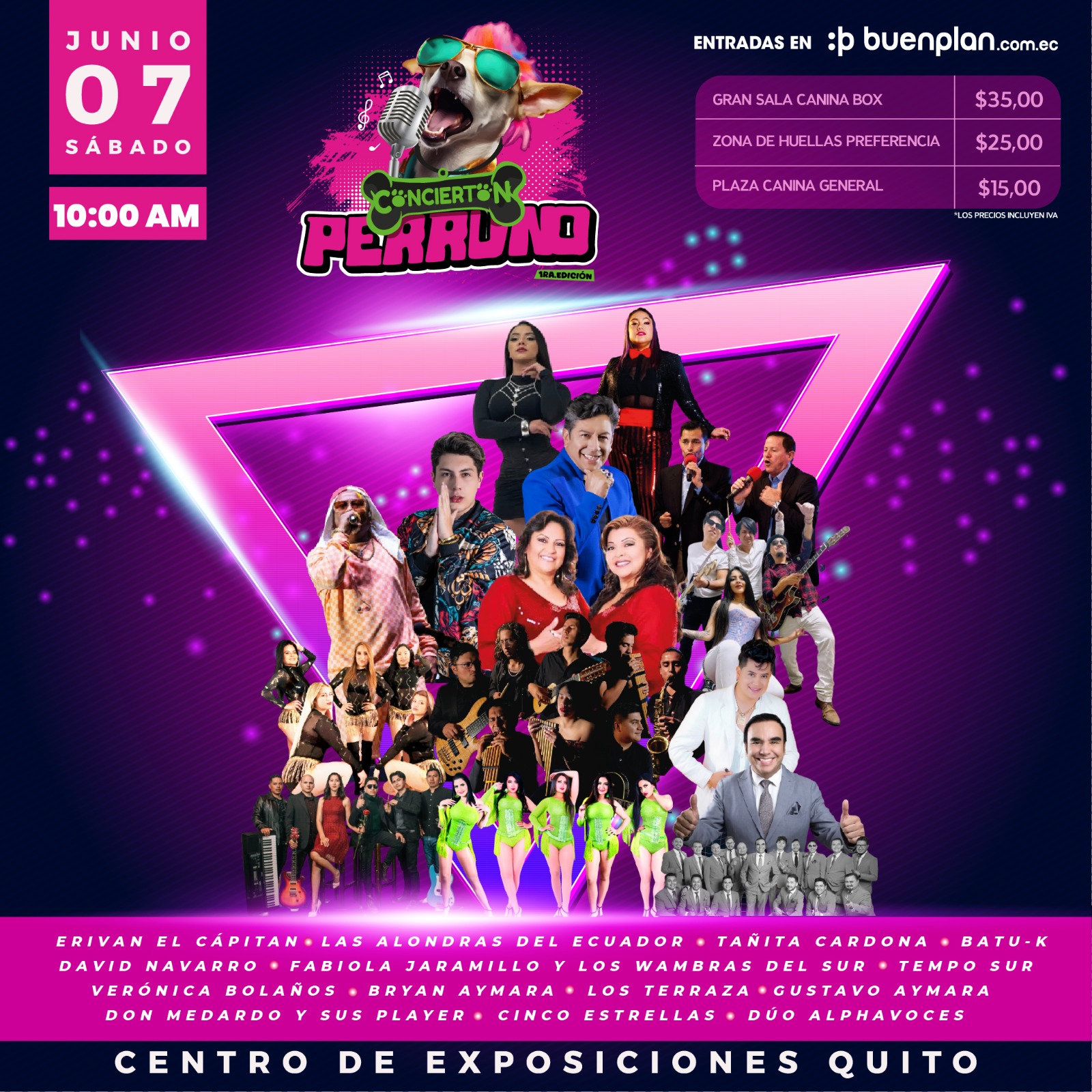 El Conciertón Perruno busca construir la primera clínica veterinaria comunitaria