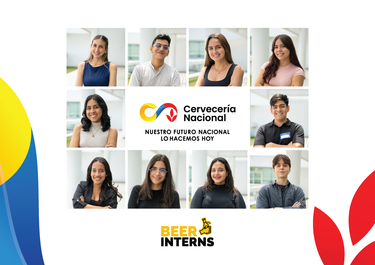 Cervecería Nacional en el top 3 de lugares para hacer pasantías