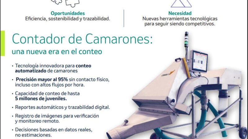 MSD Animal Health lanzó un contador de camarones