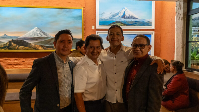 Gastronomía y pintura se unen en la muestra Mis horizontes andinos