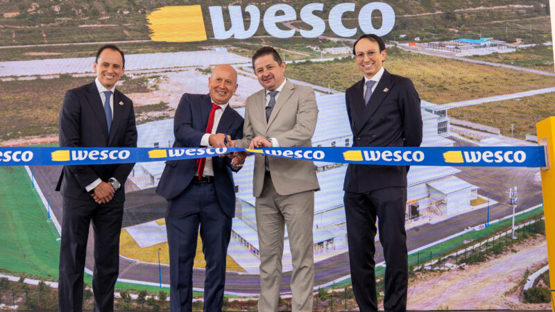 Wesco abrió una nueva planta que coloca al Ecuador como líder industrial
