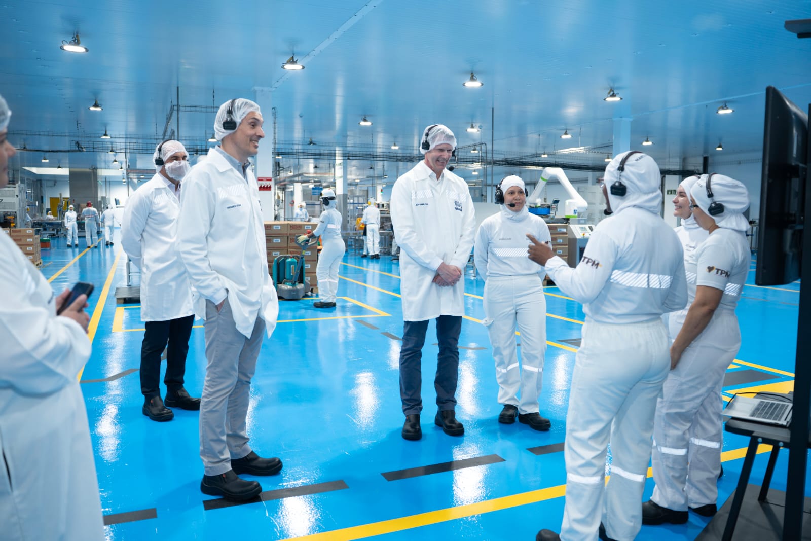Nestlé Ecuador inauguró una nueva línea de producción automatizada