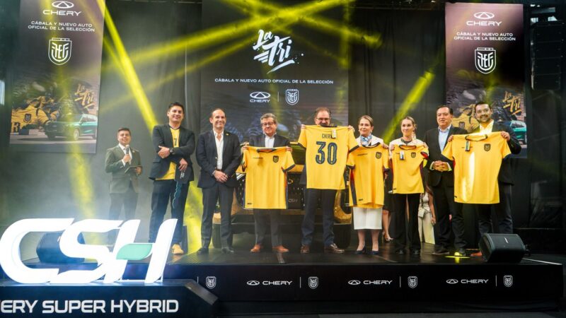 Chery presentó la Armadura de los sueños, un símbolo de respaldo a la Tri