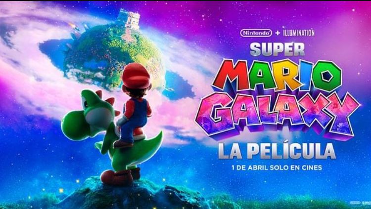 Super Mario Galaxy llega a los cines de Ecuador este 1 de abril