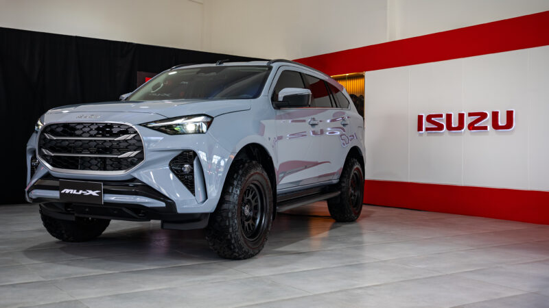 El Isuzu MU-X es un SUV pensado para todos los caminos