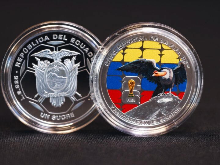 Ecuador tiene su moneda conmemorativa del Mundial 2026