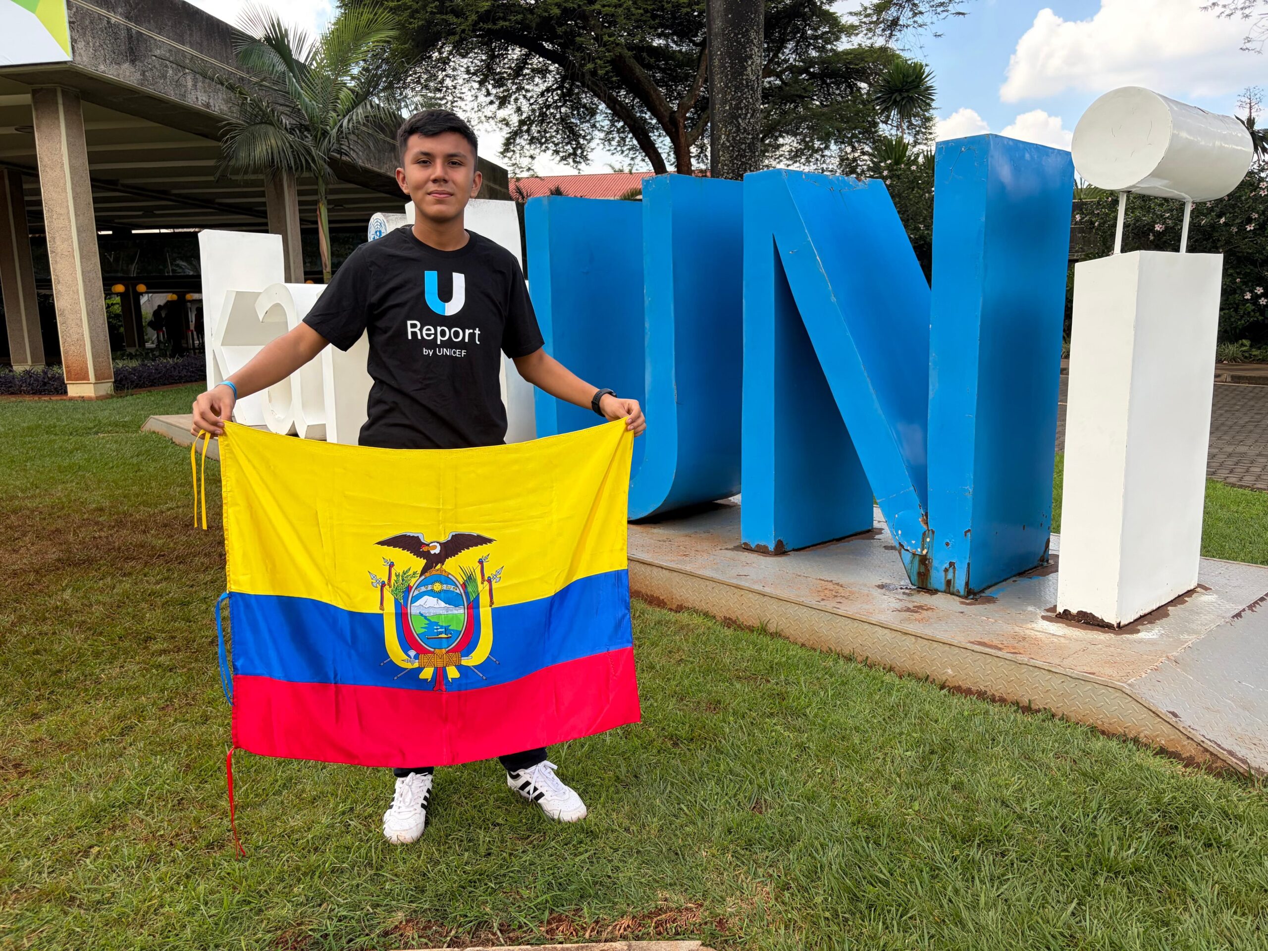 Adolescente de Sucumbíos representó a Ecuador en encuentro mundial en Kenia