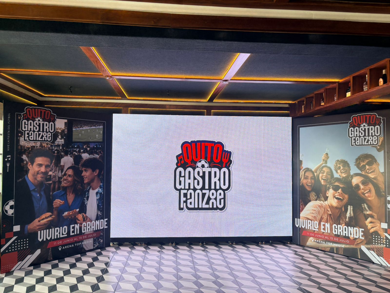 Quito Gastro Fan Zone: la experiencia que une fútbol, gastronomía y música