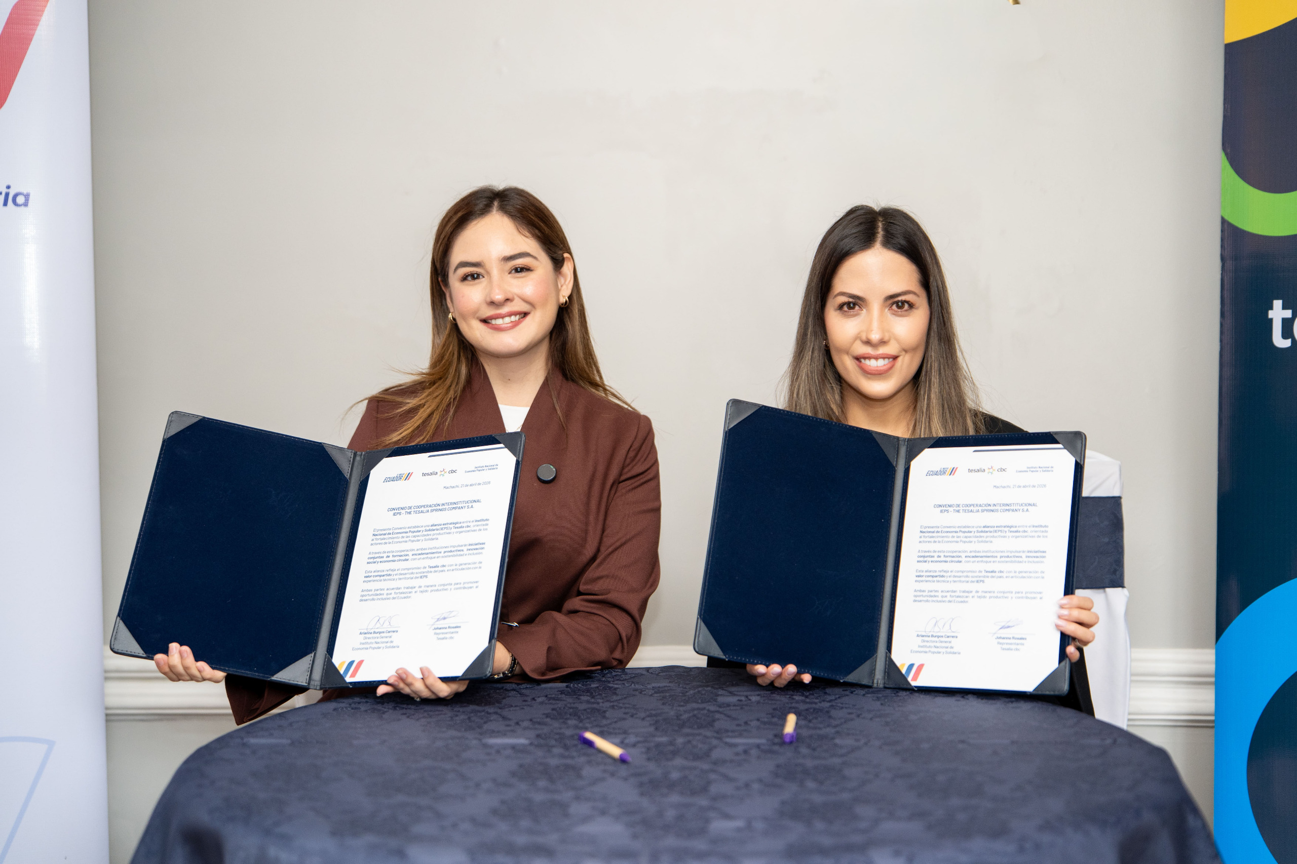 Alianza entre Tesalia cbc e IEPS impulsa el emprendimiento