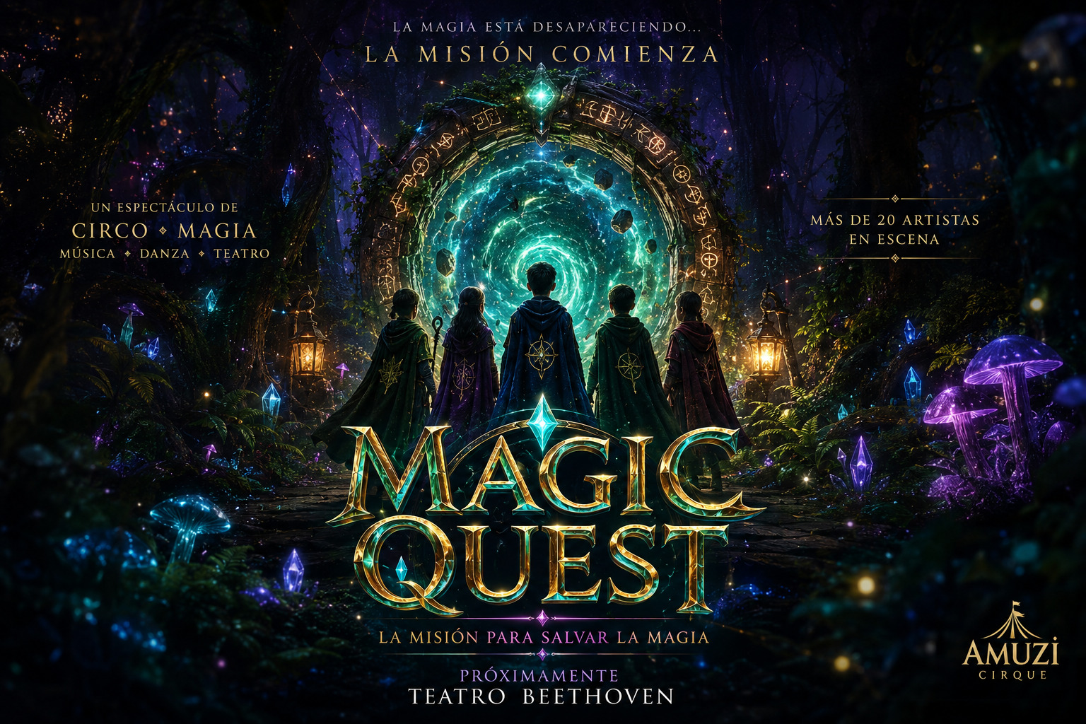 MAGIC QUEST, una experiencia circense inmersiva, llega a Quito