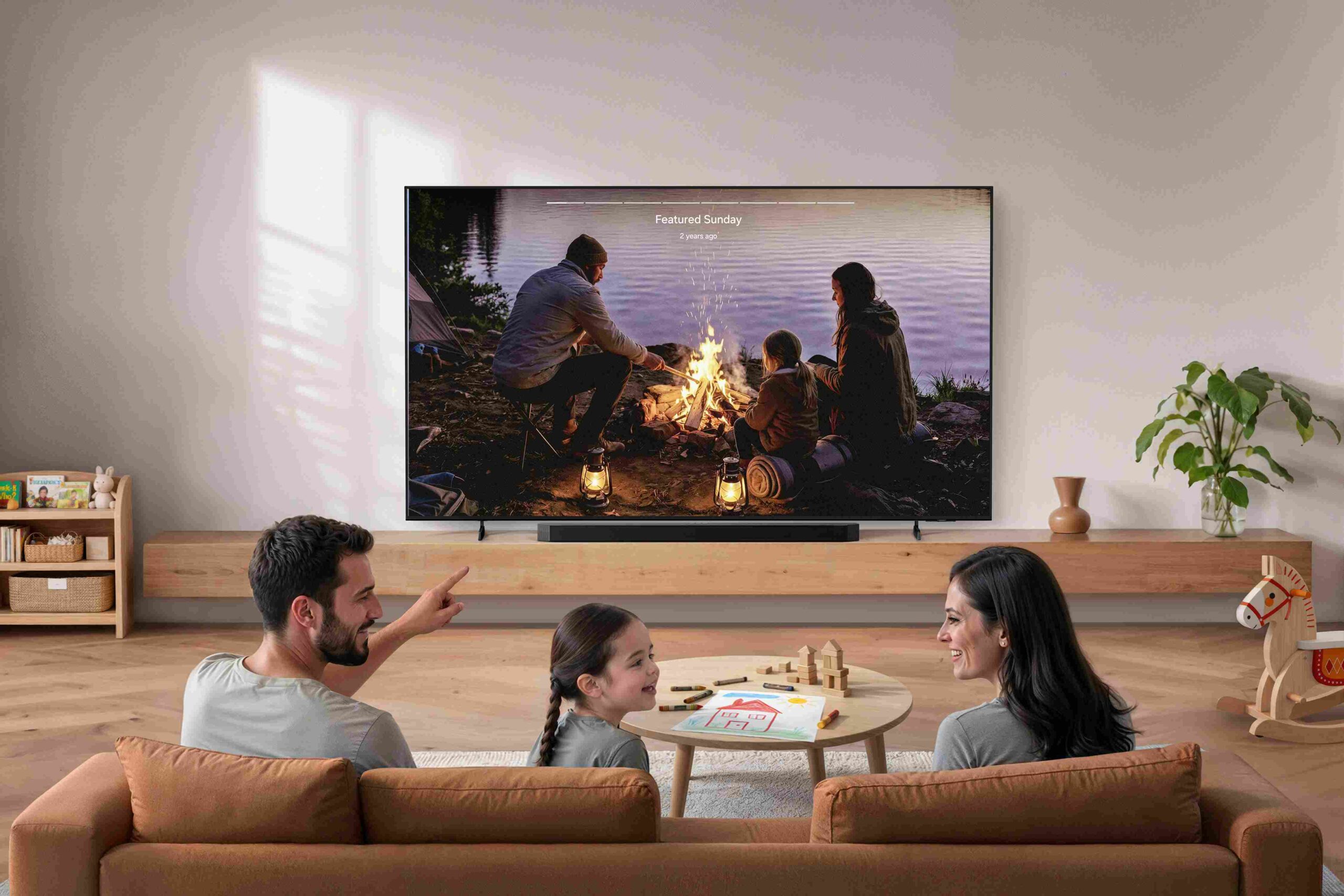 Del estadio a la sala: la IA transforma los televisores de Samsung