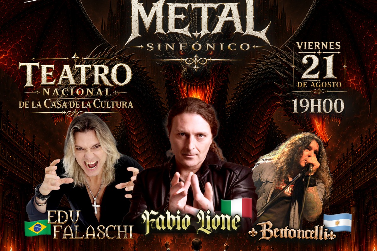 Fabio Lione y Edu Falaschi se presentan en un show de metal sinfónico