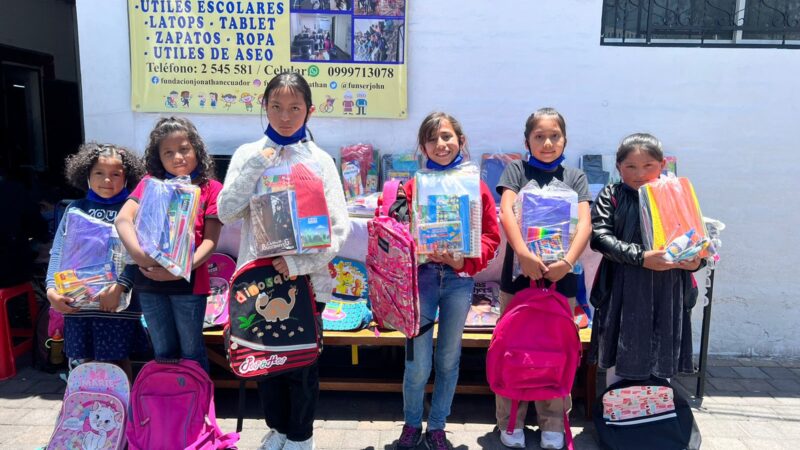 Fundación Jonathan invita a sumarse a «Una mochila Un sueño»