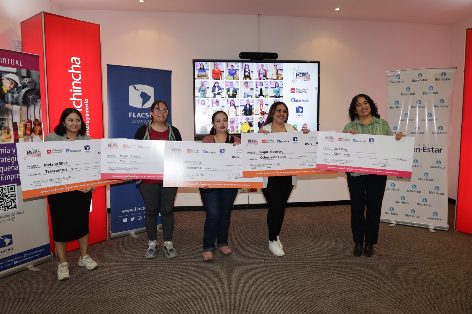 Cinco negocios liderados por mujeres reciben capital semilla