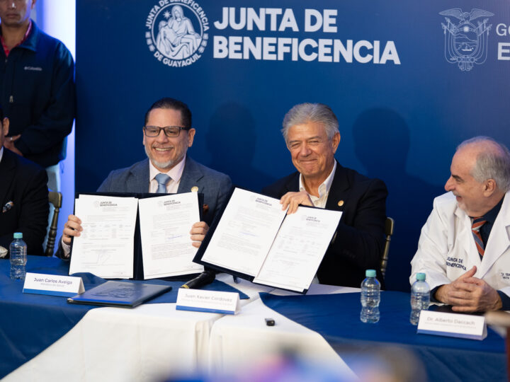 La Junta de Beneficencia de Guayaquil dona 300.000 vacunas contra el VPH