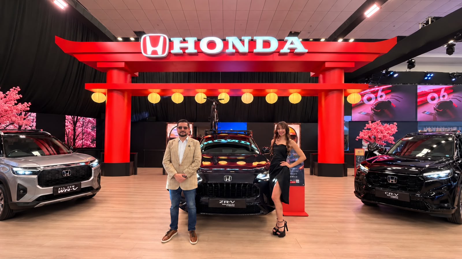 Honda Ecuador presentó su innovación híbridada en el Automundo 2026